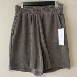 NWT Paper Label 100% Cotton Tommy Bermuda Short Charcoal Grey